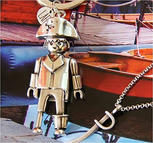 Llavero Playmobil pirata tamaño grande (Producto Oficial).