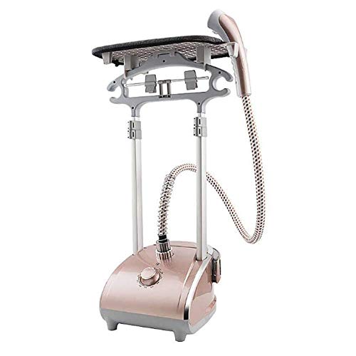 LMDH Planchado de Ropa Profesional Vapor, de tamaño Completo Vapor Fuerte máquina de Planchar Trajes de Vapores for la Ropa, Prendas de Vestir, Tela (Color : Gold)