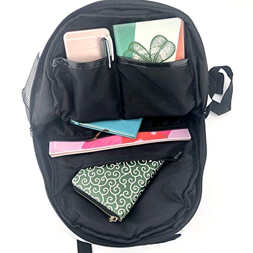 LNLN Mochila de mochileroPurple Pink Tribal Arrows Print Lightweight Backpacks Casual School Bags Daypacks