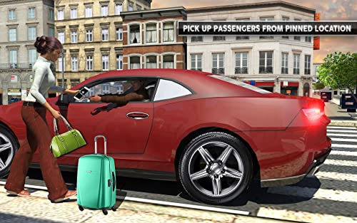 Loca Taxi Conducción Simulador 2018: Nueva York Ciudad Taxi Conductor Juegos