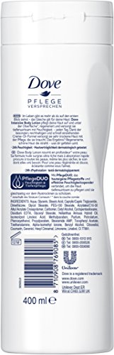 Loción corporal Dove intensiva, 6 unidades (400 ml).