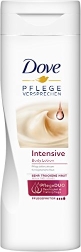 Loción corporal Dove intensiva, 6 unidades (400 ml).