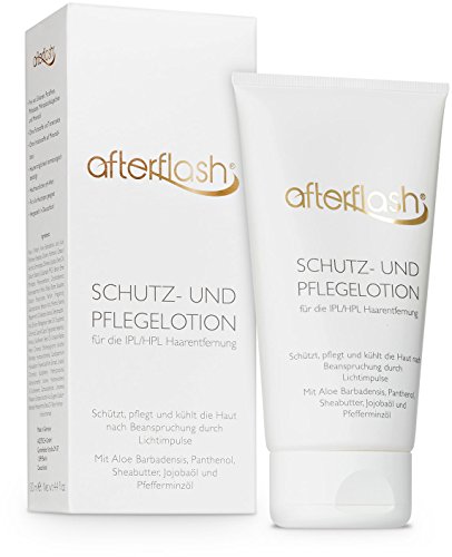 Loción protectora y para el cuidado la piel AfterFlash® para la depilación IPL/HPL | Made in Germany