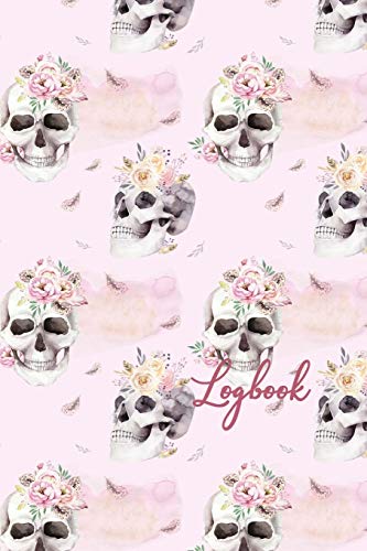 Logbook: An Organizer Logbook Keeper for All Your Passwords and Stuff, Pink Sugar Skulls Day of the Dead