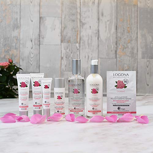 logona Natural cosmético Reich haltige Leche limpiadora, limpia porentief & es especialmente suavemente, la piel Vegano), 125 ml