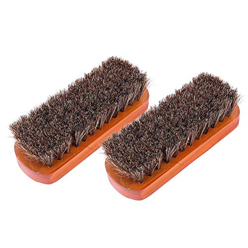 logozoe Herramienta de Pulido de Aceite Herramienta de Limpieza de Zapatos, Cuidado del Cuero de Madera Suave Que Protege el(Mahogany Medium)