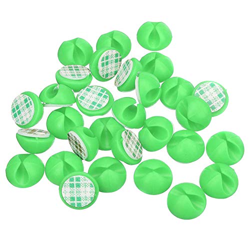 LOL lo - 30 Clips de Goma multifuncionales para organizar Cables de Carga de Datos