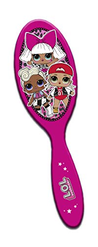 L.O.L. Surprise Set de Belleza Infantil Compuesto Por Un Cepillo de Cabello Y 2 Clips Para Recoger Y Adornar El Pelo 72 g (1422)