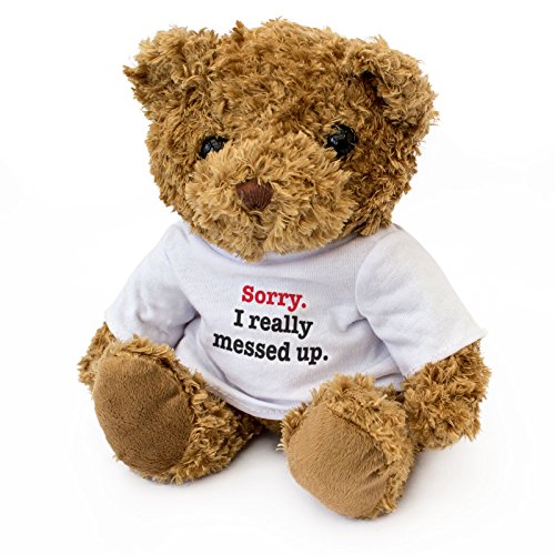 London Teddy Bears- Sorry I Really Messed UP, Color marrón (QS-XC95-I7M8)