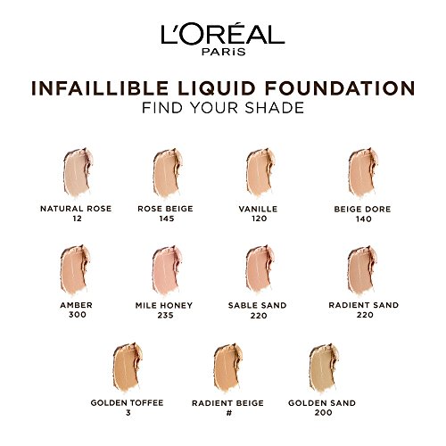 L'Oréal 24H Infallible Foundation 235 Honey 30ml