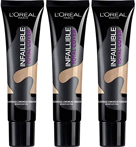 Loreal Infallible total Cover Foundation 22 –  – Juego de 3