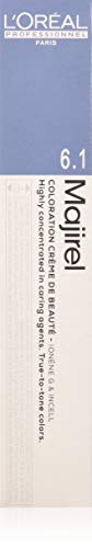 L'Oreal Majirel 6.1 , Color Rubio Oscuro Ceniza - 50 ml