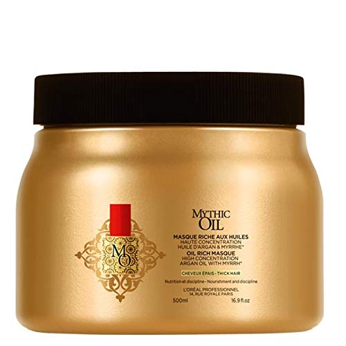 L'Óreal Mythic Oil Mascarilla para Cabello Grueso - 500 ml