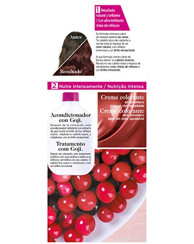 L'Oreal Paris Casting Crème Gloss Coloración Sin Amoniaco, Tono 354 Caoba Efecto Henna - 3 Paquete de 1 unidad