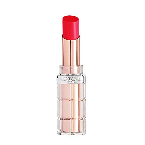 L'Oréal Paris Color Riche Plump & Shine, Barra de Labios Brillo y Volumen, Watermelon Plump Tono Rojo