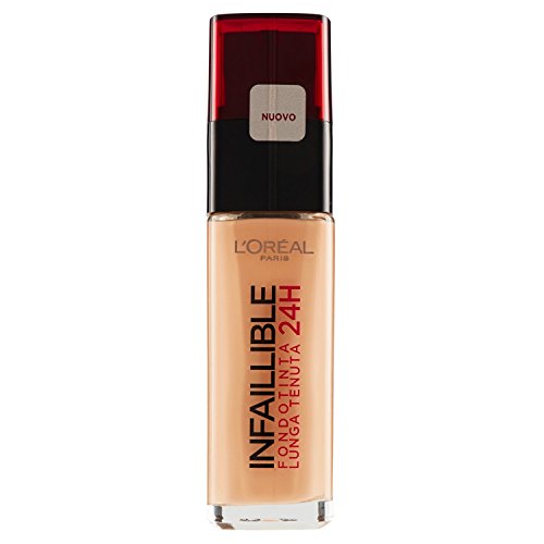 L'Oréal Paris Infalible Base de Maquillaje, Duración hasta 24 Horas, 140 Beige Dorado