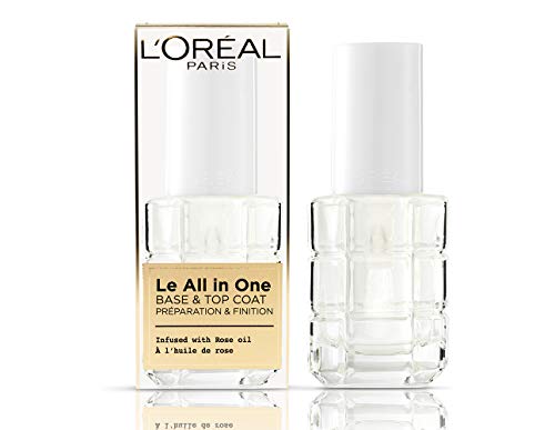 L'Oréal Paris - L'Huile, Base y Top Coat de Uñas All in One