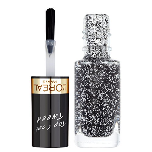 L’Oréal Paris Make-Up Designer Color Riche Les Top Coats 918 Coco Tweed esmalte de uñas Negro Brillo - Esmaltes de uñas (Negro, Coco Tweed, 1 pieza(s), Brillo, Francia, 20 mm)