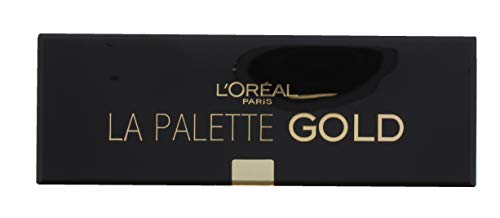 L’Oréal Paris Make-Up Designer CR La Palette GLITZ Nu 01 GLITZ sombra de ojos Brillo - Sombras de ojos (Brillo, 51 mm, 148 mm, 12 mm, 88 g)