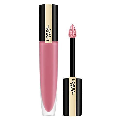 L'Oréal Paris Makeup – Caja de regalo para mujer, 2 tintes de labios de larga duración, color rojo, signo 115 I'm Worth It, 105 I Rule