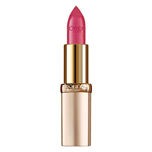 L'Oréal Paris Makeup - Estuche de regalo para mujer, 2 pintalabios satinados, color rico, 265 rosa perla y 226 rosa helado