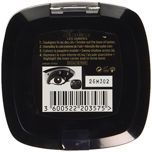 L'Oréal Paris Sombra de Ojos Color Riche Quad Pro E6