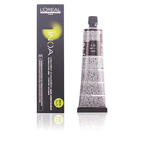 L'Oréal Professionnel INOA Coloración, Tono 4.35-60 gr