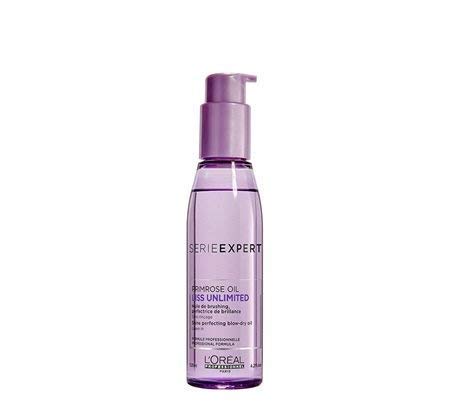 L'Oreal Professionnel Serie Expert Liss Unlimited Evening Primrose Oil - 125 ML X2 (Pack Of 2)