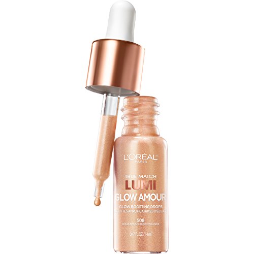 L'OREAL - True Match Lumi, Glow Amour Boosting Drops, Golden Hour - 0.47 fl. oz. (14 ml)