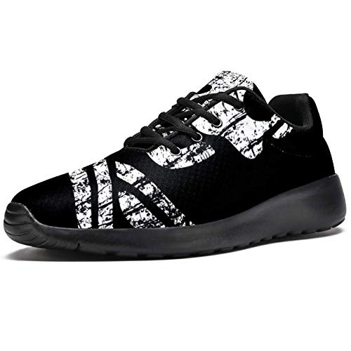 LORVIES Bandera Pirata, Jolly Roger, Zapatillas de Deporte para Hombres Casual Zapatillas de Deporte para Hombre, (multicolor), 45 EU