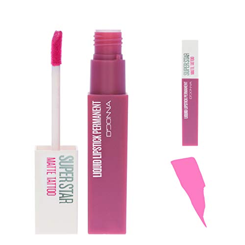 Lote Cia&Co 3 x Super Star Matte NUDE I - Barra de Labios Liquida Mate Tatto Permanente (Colores NUDE I - Lote MY-03)