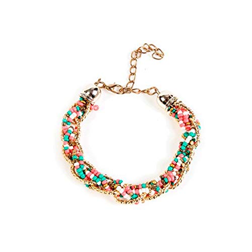 Lote de 20 Pulseras Agatha En Caja de Regalo - Detalles Originales Invitados de Bodas, Regalos Comuniones y Recuerdos para Cumpleaños Infantiles Bisutería Juvenil