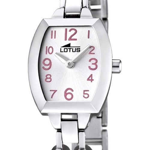 Lotus Reloj Analógico para Nios de Cuarzo con Correa en Acero Inoxidable 15771/2