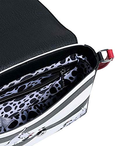 Loungefly x Disney 101 Bandolera de Rayas dálmatas