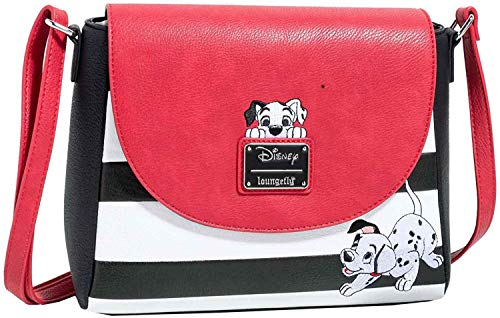 Loungefly x Disney 101 Bandolera de Rayas dálmatas