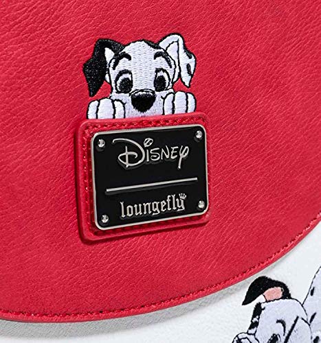 Loungefly x Disney 101 Bandolera de Rayas dálmatas