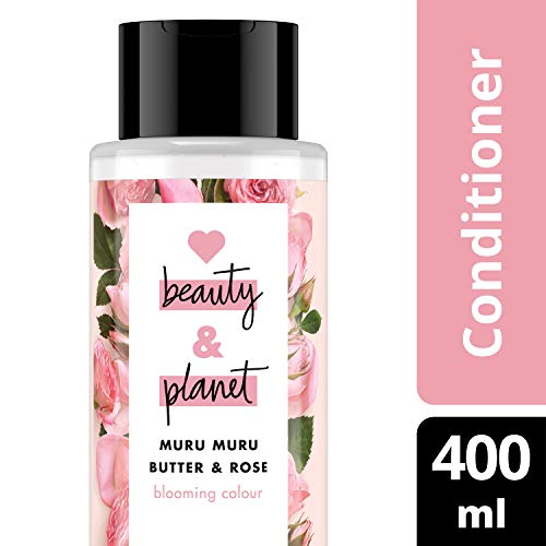 Love Beauty And Planet - Blooming - Acondicionador vegano para cabello teñido, mantiene el color brillante, 400 ml