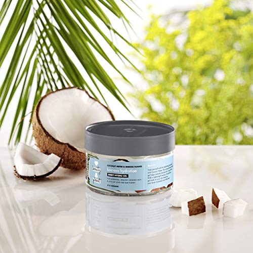 Love Beauty and Planet - Hidrogel corporal, Agua de Coco y Flor de Mimosa Vegano - 250 ml