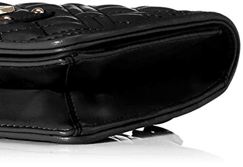 Love Moschino Jc4010pp1a, Carteras de Mano con Asa para Mujer, Negro (Negro), 4x13x22 centimeters (W x H x L)