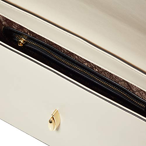 Love Moschino Jc4048pp18lf0110, Bolsa de mensajero Unisex Adulto, Blanco (Avorio), 18x6x29 centimeters (W x H x L)