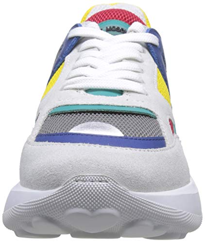 Love Moschino Scarpad.running60 Rete Mix+CRO+Vit, Zapatillas de Gimnasia para Mujer, Multicolor (Yellow Mesh 40a), 39 EU