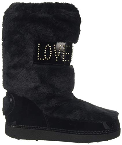 Love Moschino St.ttod. Skiboot Botas de Nieve Mujer, Negro (Nero 00a), 39/40 EU