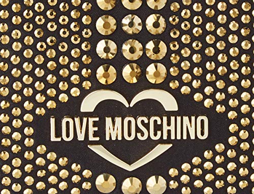 Love MoschinoJc4290pp0aMujerCarteras de manoDorado (Black Satin)7x13x22 Centimeters (W x H x L)