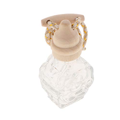 LOVIVER Botella De Perfume del Coche Aire Recargable Fragancia Fresca Favous Aceite Esencial Aerosol Botellas Decorativas - mi