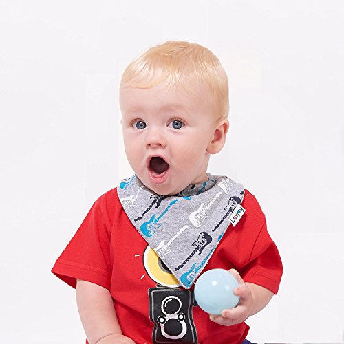 Lovjoy Baberos del bebé - Paquete de 7 Diseños para niño