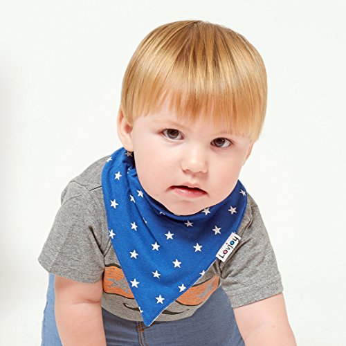 Lovjoy Baberos del bebé - Paquete de 7 Diseños para niño