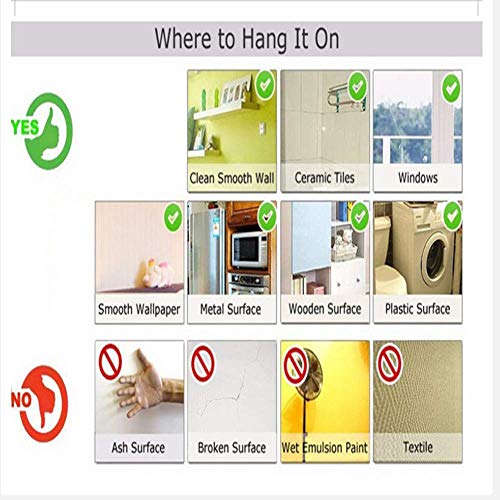 lsaiyy 3m / 5m / 10m Papel de Pared Autoadhesivo Muebles Pegatinas de Pared Dormitorio Sala de Estar Fondo Gabinete de Cocina Papel Pintado a Prueba de Agua como se Muestra 60CMx5M