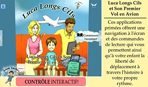 Luca Longs Cils et son Premier Tour en Avion