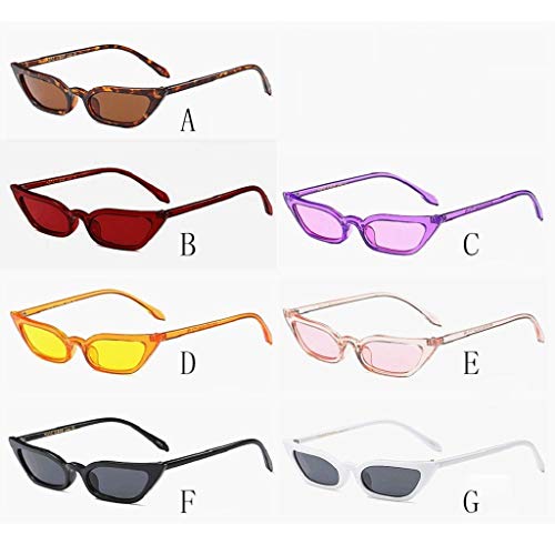 LUCKYCAT Gafas de Sol Polarizadas Cateye Gafas de sol Steampunk Retro Círculo Gafas de sol Grandes Protección para Hombres y Mujeres