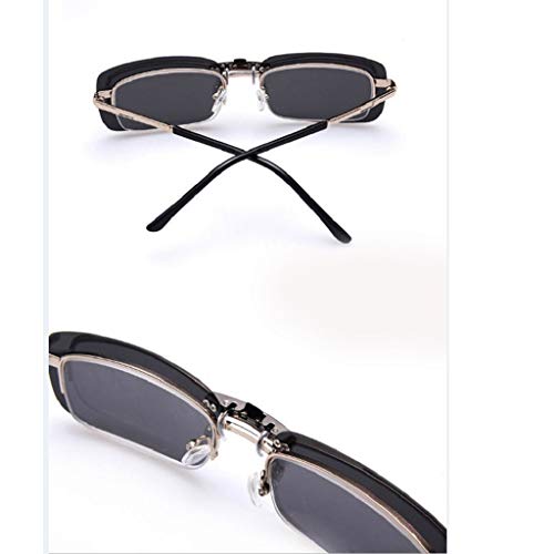 LUCKYCAT Hombres/Mujeres Clip en la Lente Gafas de Sol Polarizadas - Anti Reflejante Protección UV400 Cómodo y Seguro Ideal para Conducir y Pescar al Aire Libre
